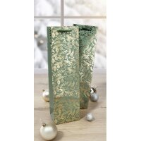 sigel Sac cadeau de Noël pour bouteille Golden...