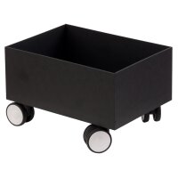 PAPERFLOW Rollsockel für 1 Wertstoffsammelbox, weiss