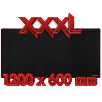 LogiLink Tapis de souris pour jeux vidéo XXXL, noir