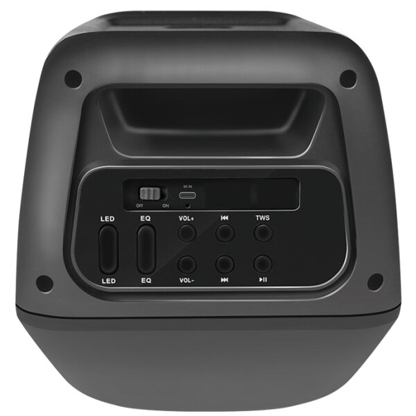 LogiLink Haut-parleur BT 5.0 TWS, 5 égalisations, noir