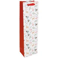 sigel Sac cadeau de Noël pour bouteille Charmful...