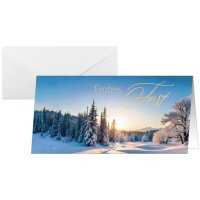 sigel Weihnachtskarte "Winter Wonderland", DIN...