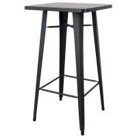 PAPERFLOW Table haute dextérieur URBAN, 600 x 600 mm, blanc