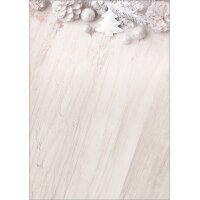 sigel Weihnachts-Motiv-Papier "Rustic White",...