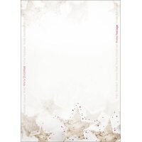 sigel Weihnachts-Motiv-Papier "Rustic White", A4, 90 g qm