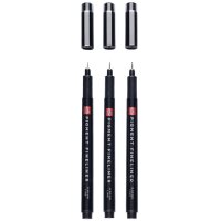 ROYAL TALENS Pigment Fineliner Bold, schwarz, 3er Set