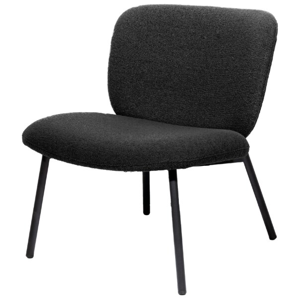 PAPERFLOW Fauteuil visiteur TWIST, anthracite