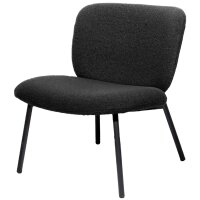 PAPERFLOW Fauteuil visiteur TWIST, anthracite