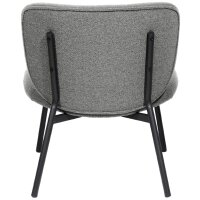 PAPERFLOW Fauteuil visiteur TWIST, anthracite