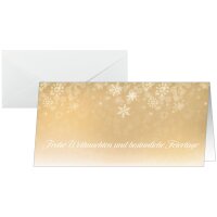 sigel Weihnachtskarte "Golden Christmas Night",...