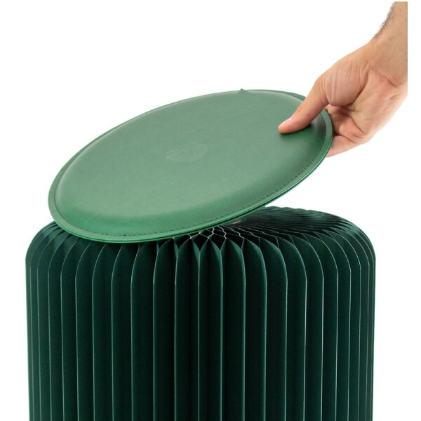PAPERFLOW Tabouret pliable Flexistool, hauteur: 420 mm, bleu