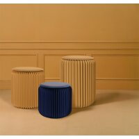 PAPERFLOW Tabouret pliable Flexistool, hauteur: 420 mm, bleu