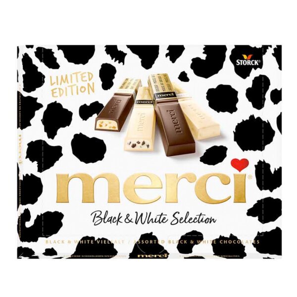 MERCI Black &amp; White selection 240g