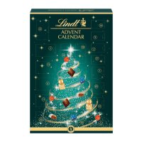 LINDT Adventskalender Weihnachtsbaum 221g