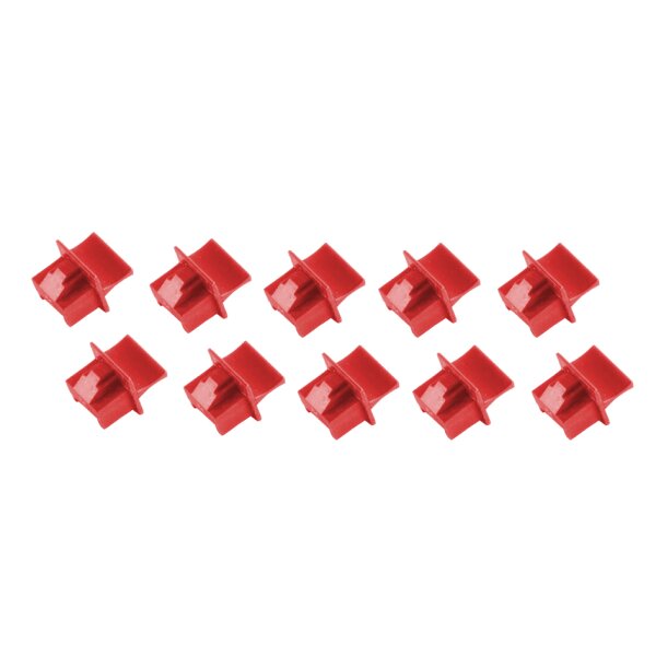 shiverpeaks Capuchon de protection pour fiche RJ45, noir