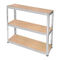 BRÜDER MANNESMANN Schwerlastregal, mit 5 Böden,...