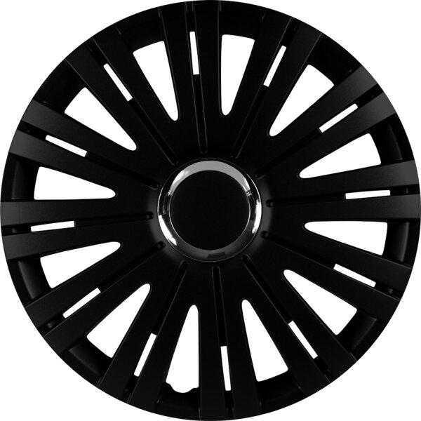 IWH Radzierblende "Monaco", schwarz chrom, 14" (35,56 cm)