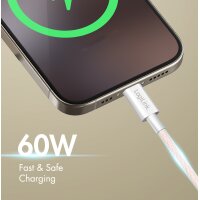 LogiLink Câble USB 2.0, USB-C - USB-C, 1,5 m, rose