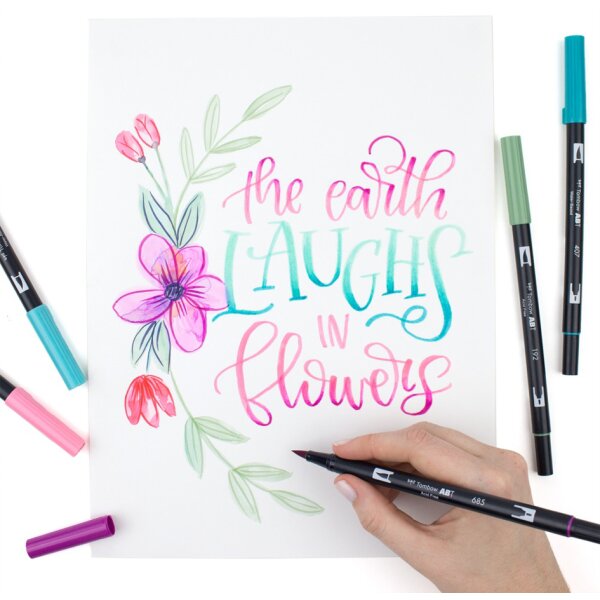 Tombow Doppelfasermaler "ABT DUAL BRUSH PEN", Landschafts-