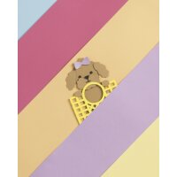 folia Bloc de papier coloré et de carton PASTEL, A6