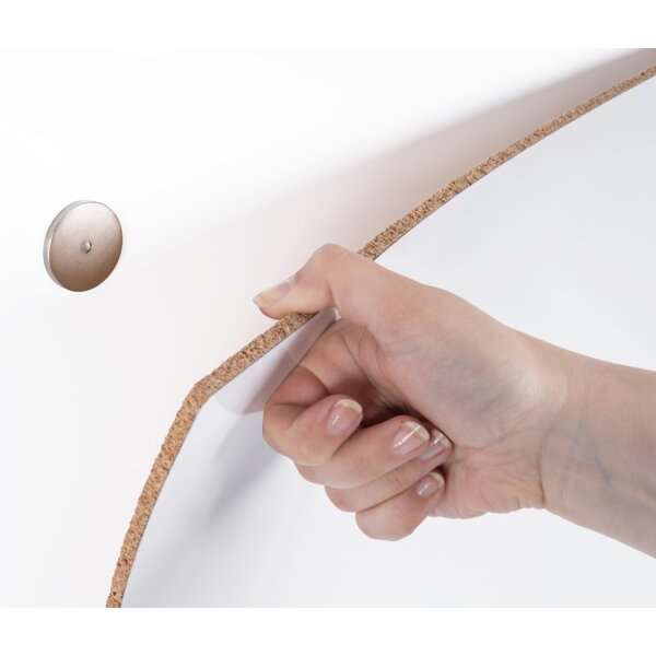 Bi-Office Weisswandtafel LOOP, lackiert, 1.500 x 900 mm