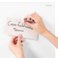 magnetoplan Design-Glasmagnetboard, (B)760 x (H)1.800 mm