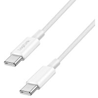 LogiLink Câble USB 2.0, USB-C - USB-C, 0,5 m, blanc