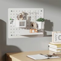 LogiLink Lochplatten-Organizer, für Wandmontage, weiss