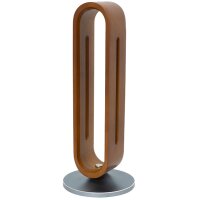LogiLink Support pour casque audio, marron/argent