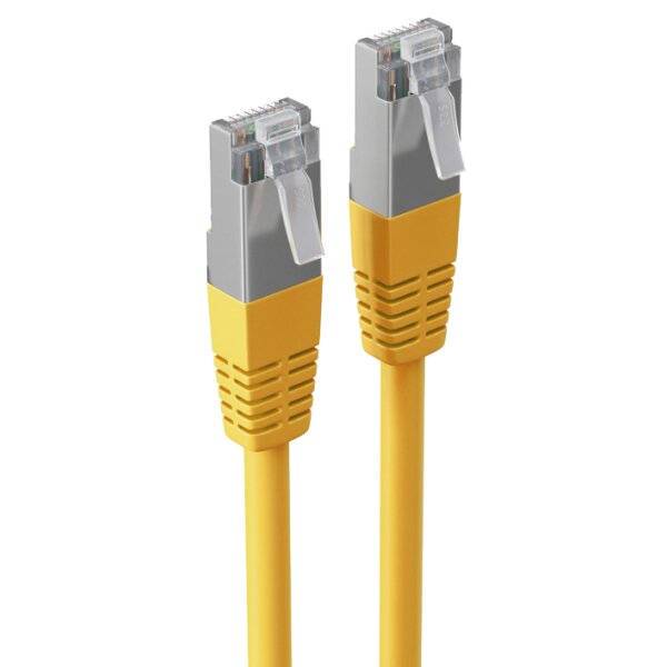 shiverpeaks Patchkabel, Kat. 6, S FTP, 2,00 m, gelb