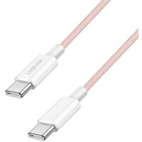 LogiLink Câble USB 2.0, USB-C - USB-C, 0,5 m, rose