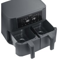 SEVERIN Friteuse double à air chaud FR 2463, 2x 4...