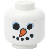 LEGO Mini-Aufbewahrungskopf STORAGE SNOWMAN, 360 ml