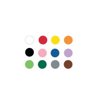 folia Tonkarton, DIN A5, 180 g qm, 12 Farben sortiert