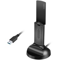 LogiLink Adaptateur WiFi USB 3.0, avec support...