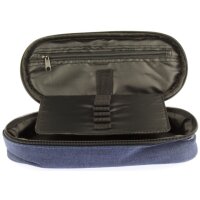 kangaro Trousse, ovale, en polyester, bleu foncé