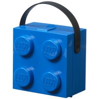 LEGO Brotdose mit Tragegriff, blau