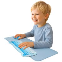 LogiLink Schreibunterlage XXL, (B)700 x (T)300 mm, blau