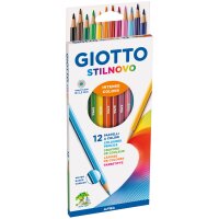 GIOTTO Buntstifte STILNOVO, sechseckig, 24er Kartonetui
