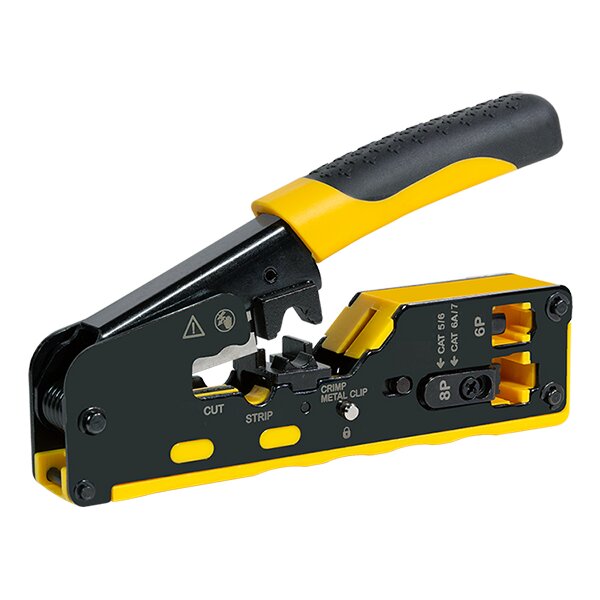 LogiLink Crimpzange für Kat.5 Kat.6 Kat.6A Kat.7 RJ45 &