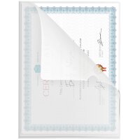 pavo Pochette coin, A4, PP, 0,10 mm, grainé,...