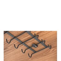 metaltex Porte-tasses My-Mug LAVA, noir mat