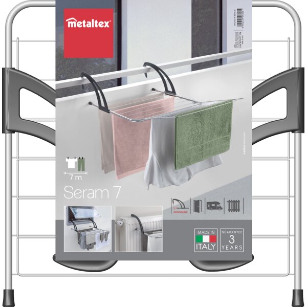 metaltex Heizungs- & Balkon-Wäschetrockner Seram 7