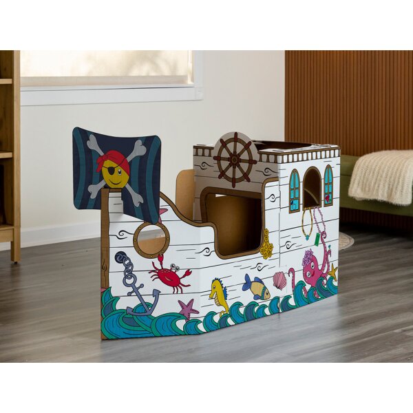 Fellowes Bankers Box Carton de jeu XL BATEAU DE PIRATES