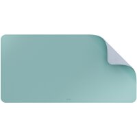 LEITZ Sous-main, 800 x 400 mm, en PVC, menthe
