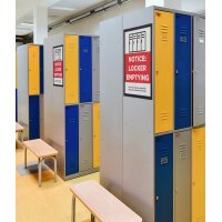 EUROPEL Cadre magnétique, A4, pack de 5, noir