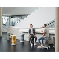 Topstar Tabouret Sitness 4D Move, blanc papyrus / vert