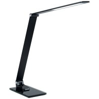 PAPERFLOW Lampe de table à LED OLGA, socle, noir