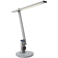 PAPERFLOW LED-Tischleuchte BENTO, Standfuss, grau-metallic