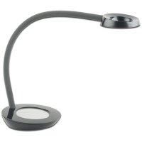 PAPERFLOW Lampe de table à LED TOBY, socle, noir